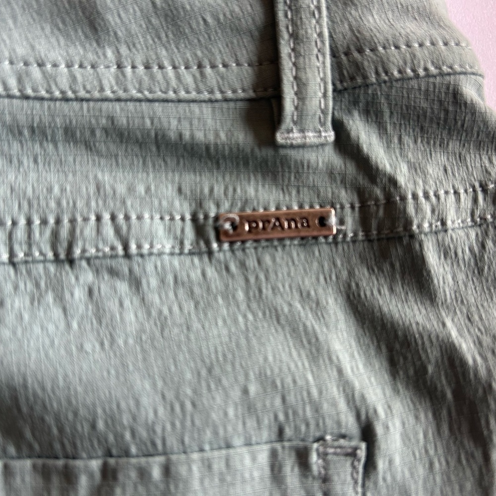 Prana Sage Green Casual Cargo Shorts - Picture 5 of 5